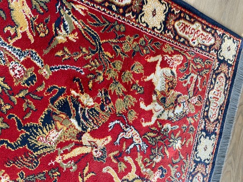 Echter Orientteppich / Wandteppich Keschan ! - Bild 5 von 8