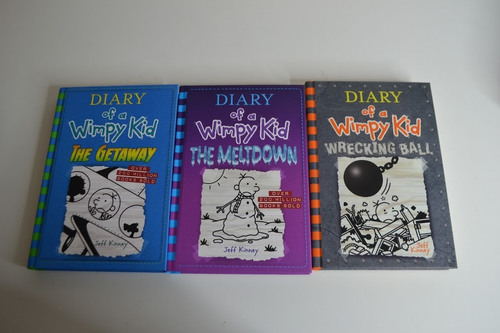 Diary of a Wimpy Kid, Set of 3 Books, Wrecking Ball, The Meltdown & The Getaway - Picture 2 of 10