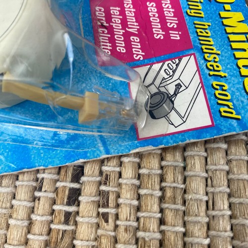 Retro Cord-Minder 16 ft Retracting Handset Cord Ends Telephone Cord Clutter - Picture 6 of 7