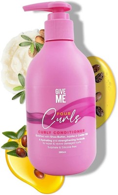 Give Me Cosmetics Four Curls Conditioner, lockige Haarprodukte, feuchtigkeitsspendend