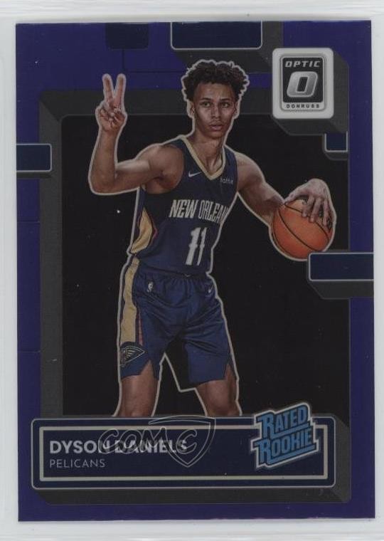 2022 Panini Donruss Optic Rated Purple Prizm Dyson Daniels #250 Rookie RC 10no
