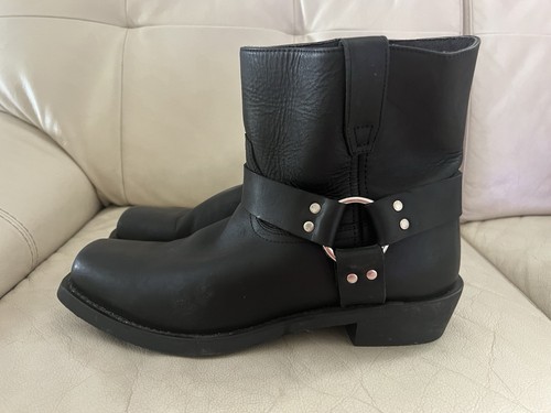 Dingo® Mens Western Boots with Zip - 7" Size 12