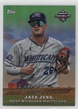 2023 Topps Pro Debut Farm Fresh Futures Green Foil /99 Jace Jung #7