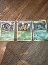 Torterra 39/127 + Grotle & Turtwig Platinum Pokemon Card Set MP on eBay