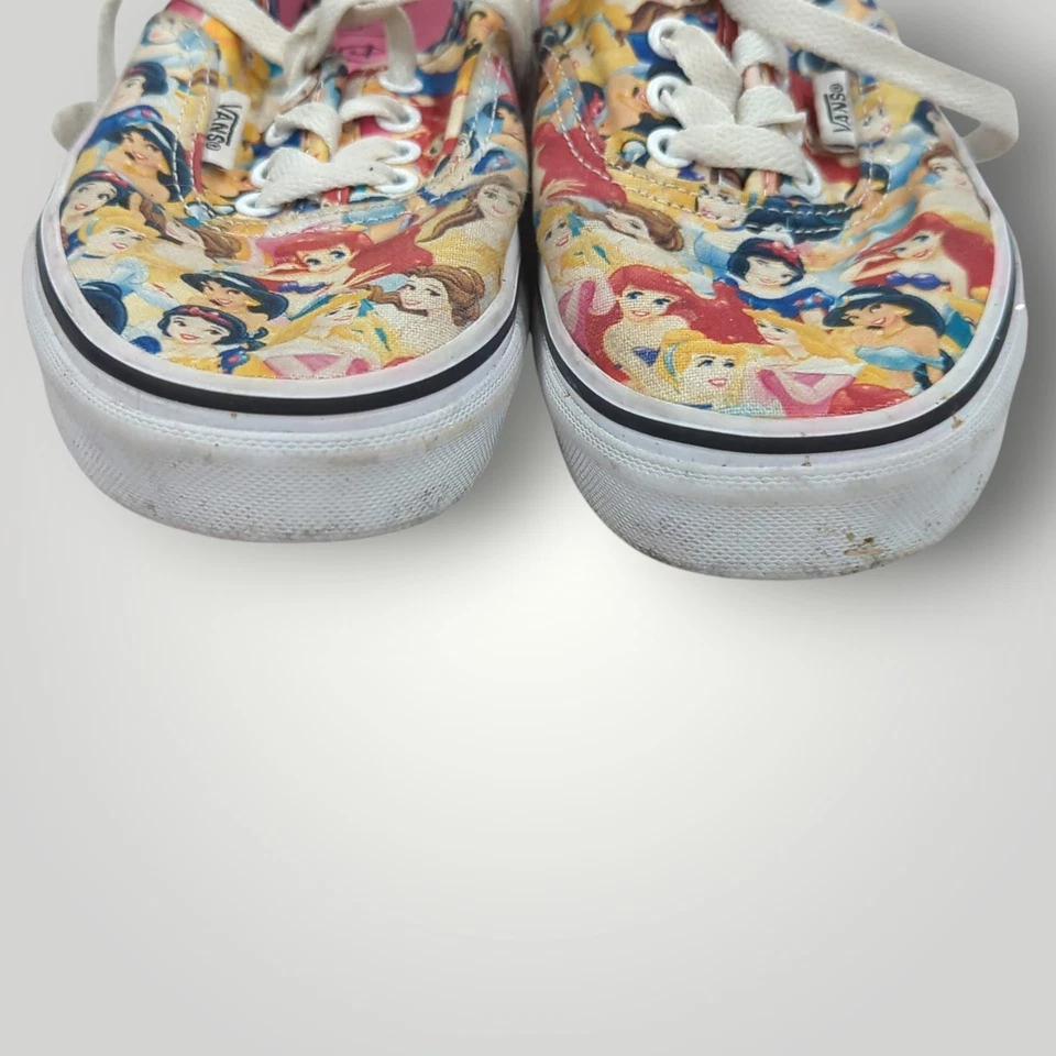 Zapatillas Vans Auténticas Edición Limitada Disney Princesa TB4R Juvenil Talla 3 Foto 4 de 4