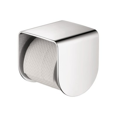 Axor 42436000 Universal SoftSquare Toilet Paper Holder in Chrome - Box Dmg