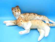 2007 Artist Molded Felt Cats by Dianne Dengel