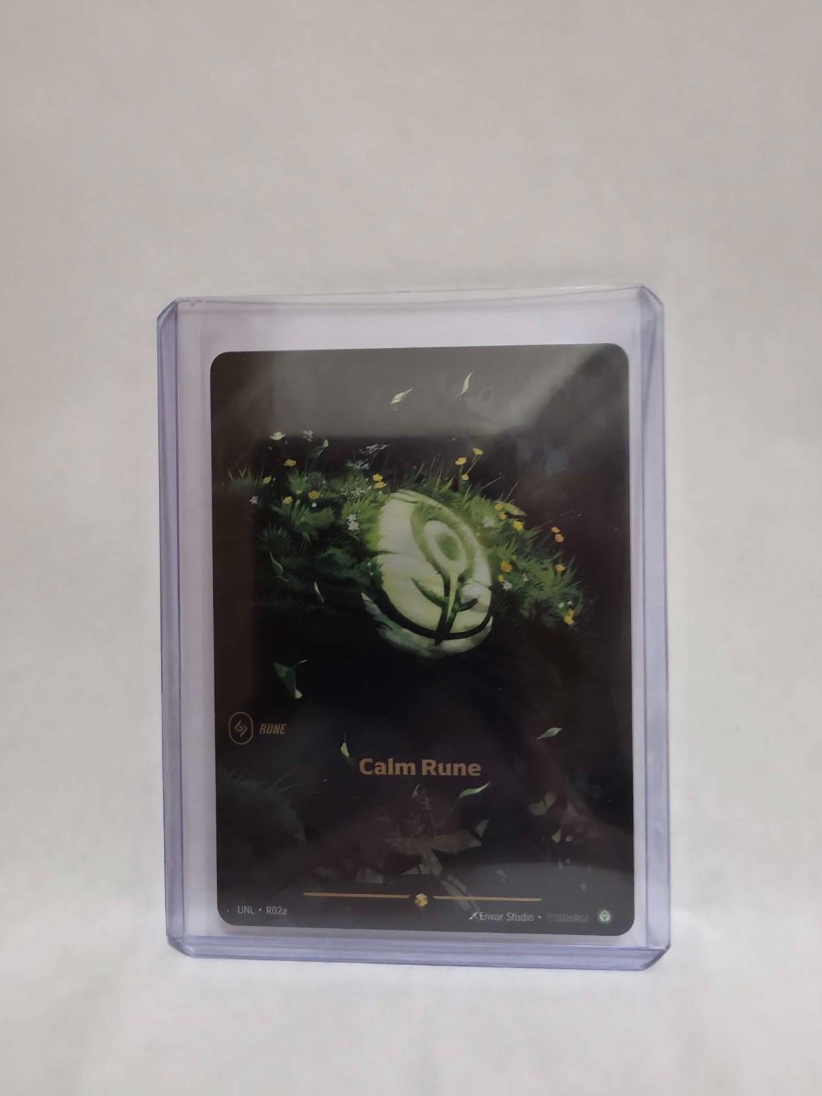 Riftbound: Unleashed - Calm Rune (Alternate Art) R02a - Showcase - NM