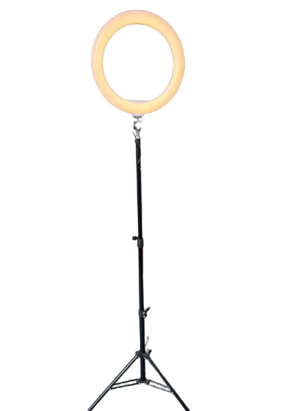 10INCH LED Selfie Ring Light with Tripod Stand & Mobile Phone Holder Makeup Live - Image 3 of 4
