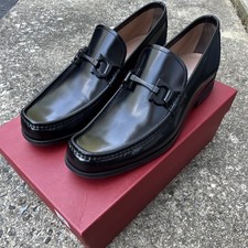 Salvatore Ferragamo Grandioso2 Mens Loafer - 9E Black