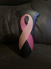 Rare* Scotty Cameron Headcover * Breast Cancer Pink Ribbon The Cameron Collector