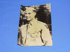 ORIGINAL WWII Press Photograph, The 1st Airborne Paratrooper in Normandy 42