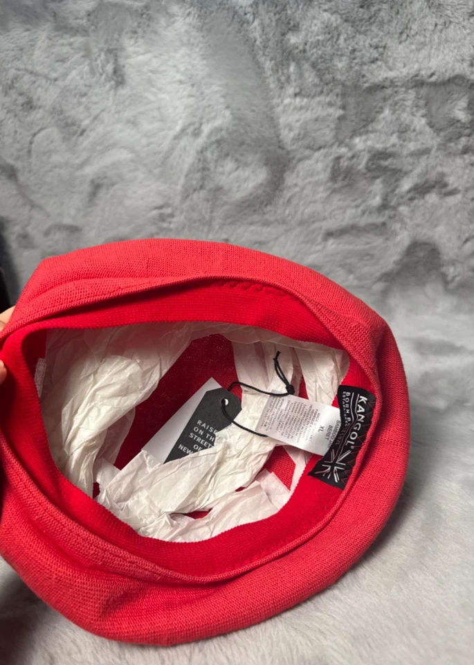 Gorra Kangol Extra Grande Roja Bambú Jax Estilo Boina Clásico Para Hombres K3143ST Foto 4 de 4