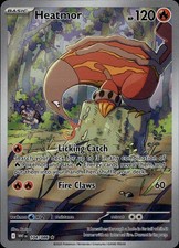 Heatmor [SV: White Flare 104/086] - NM, Holofoil, IR, Pokemon EN, Kariya on eBay