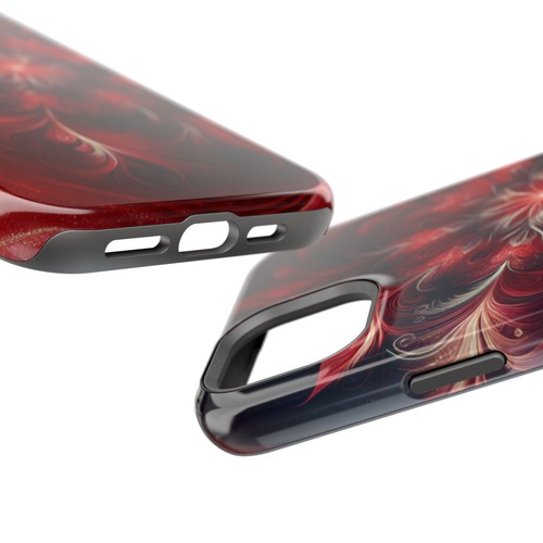 Floral Magnetic Tough Case, Stylish Phone Cover, Unique Gift, Protective Case - 第 60/129 張圖片