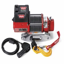 Warn 71550 Vehicle Mounted Vehicle Recovery Winch 9000 Lb Line Pull Capacity