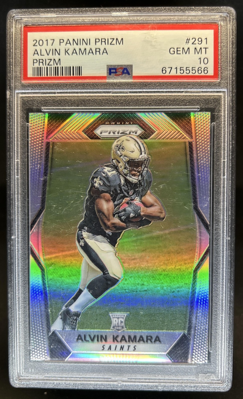 Alvin Kamara Panini Prizm #291 Base