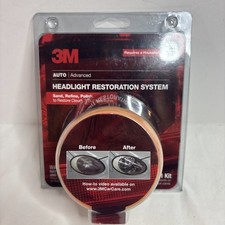 3m Headlight Lens Restoration System Restorer Kit 39008 Buffing Polish Plastic