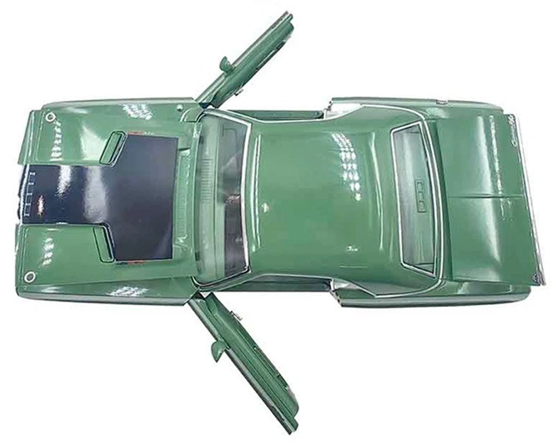 GREENLIGHT, DODGE Challenger R/T HardTop HEMI verde del 1970, 1/18,  GREEN13700 - Immagine 2 di 3