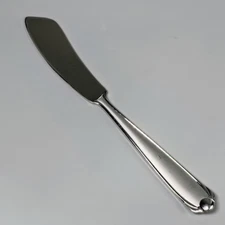 1 Mikasa Gerald Patrick Classico Satin Butter Spreader Knife Frosted Flatware