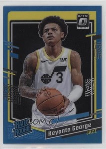 2023-24 Panini Donruss Optic Rated Aqua Prizm /249 Keyonte George #223 Rookie RC