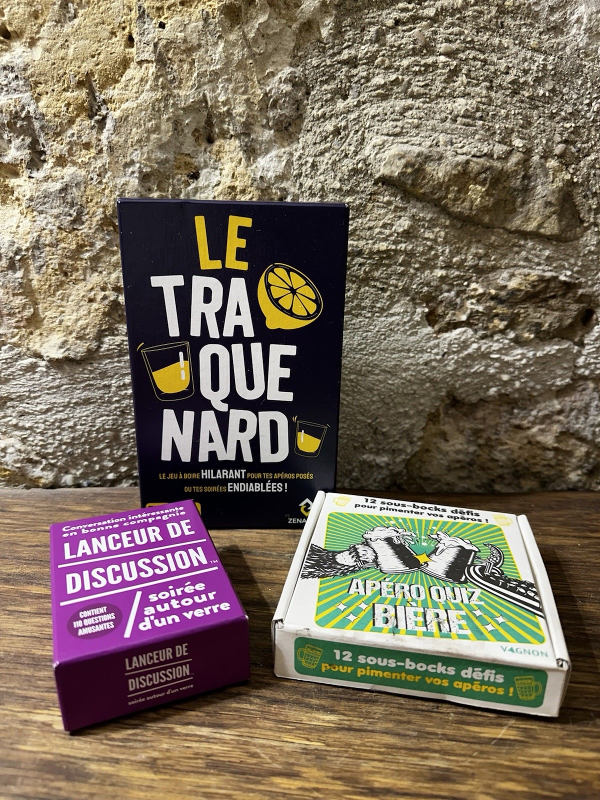 3 jeux d'apéro avec quiz bière et lanceur de discussion pour vos soirées