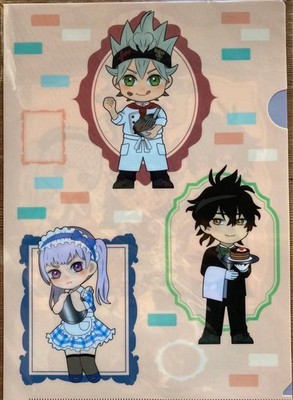 Black CLover Clear File