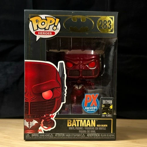 Batman Red Death #283, Funko Pop! DC, PX Previews Exclusive, Batman 80 Years