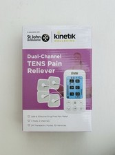 Image of Kinetik Wellbeing St John's Ambulance Dual-Channel TENS Pain Reliever Machine