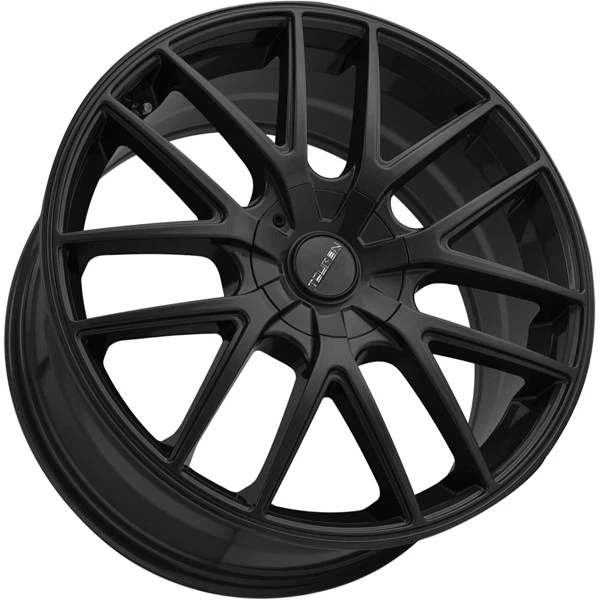 (Set of 4) Touren TR60 18x8 5x105/5x4.5" +40mm Matte Black Wheels Rims 18" Inch Foto 3 de 4