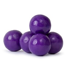 BOLAS DE CHICLE MORADAS CON SABOR A UVA 1 pulgada ~ Jugosa uva divertida ~ 1 lb - 16 oz ~ se envía gratis