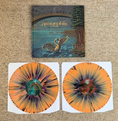 Amorphis Boarderland Limited Deluxe Edition 2 Vinyl LP & CD Hardcover Artbook