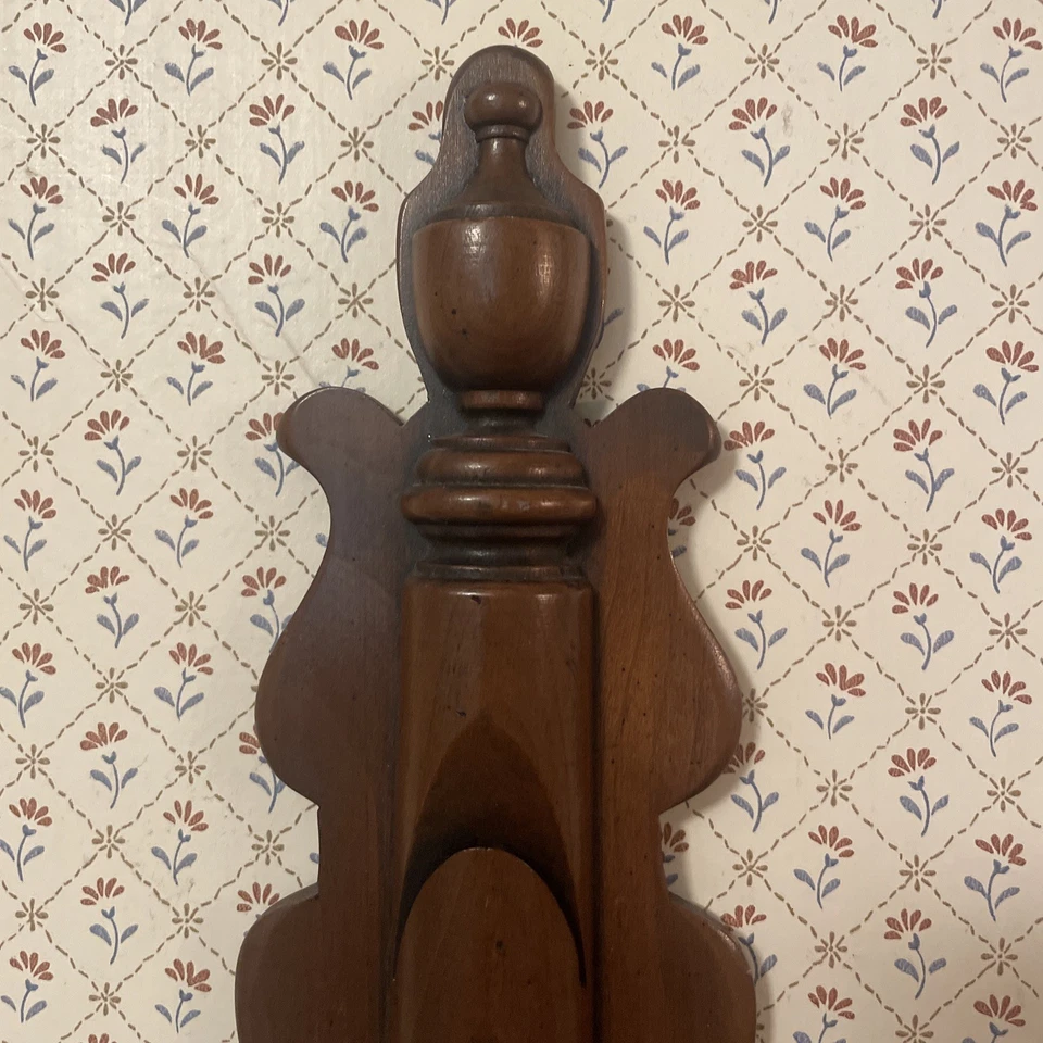 Vintage Wood Wall Mount Card/Mail Holder - Image 2 of 4