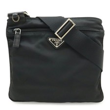 Prada Triangle Logo Crossbody Bag
