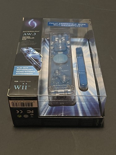 Wii Afterglow AW.3 Motion Controller Plus New In Box - Picture 5 of 6