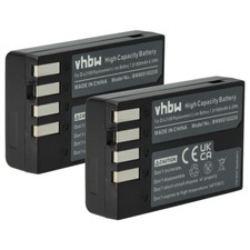 2x Batteria per Pentax K-30 K-50 K-S1 K-P K-500 K-S2 K-R K-2 K-70 900mAh 7,2V