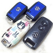 Suzuki Smart Key Keyless Entry System Set 4pcs Battery Included Used
