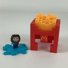 Minecraft Movie McDonald's Happy Meal Toy Fry Helmet Steve Action Figures 2025