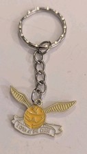 Harry Potter "Abierto al Cierre" Llavero Snitch Dorado Bolso Etiqueta Dije 