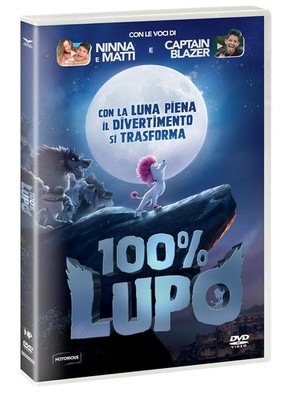 Dvd 100% LUPO animazione nuovo sigillato 2020