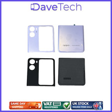 Oppo Find N2 Flip CPH2437 Top Bottom Battery Cover Glass Shell Housing Case