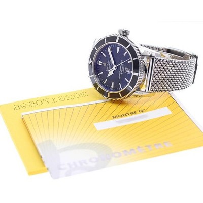 BREITLING SUPEROCEAN HERITAGE 46 A17320 46mm SS Black #C16668