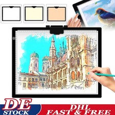 Skrzynka świetlna A3 do rysunku 3 kolory regulowana jasność Led Light Pad DHL;