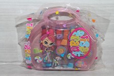 Vintage Lisa Frank Tiny Crayons in Purple Plastic Purse Case NEW