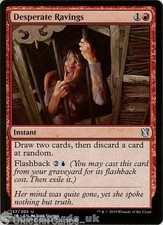 Desperate Ravings :: Commander 2019 :: C19-EN-137 Uncommon Mint MTG Card
