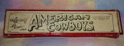 Vintage W. Britain Lead American Cowboys No 183 - 12 Figures