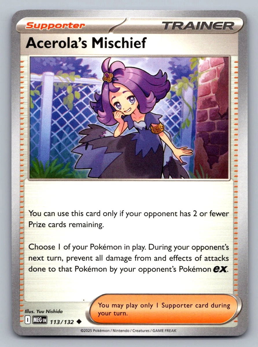 Acerola ホロトレーナーカード　英語版。 Acerola Pokémon TCG Cards for sale | eBay