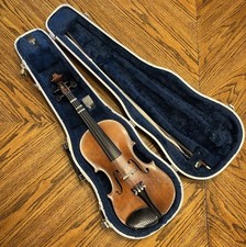 Antique Julius Heinrich Zimmermann No. 4125 Violin In Modern Case