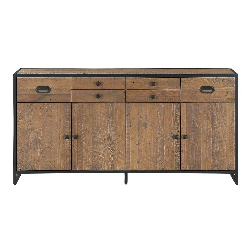 SKM Sideboard Unique Wood Textures Reclaimed Teak