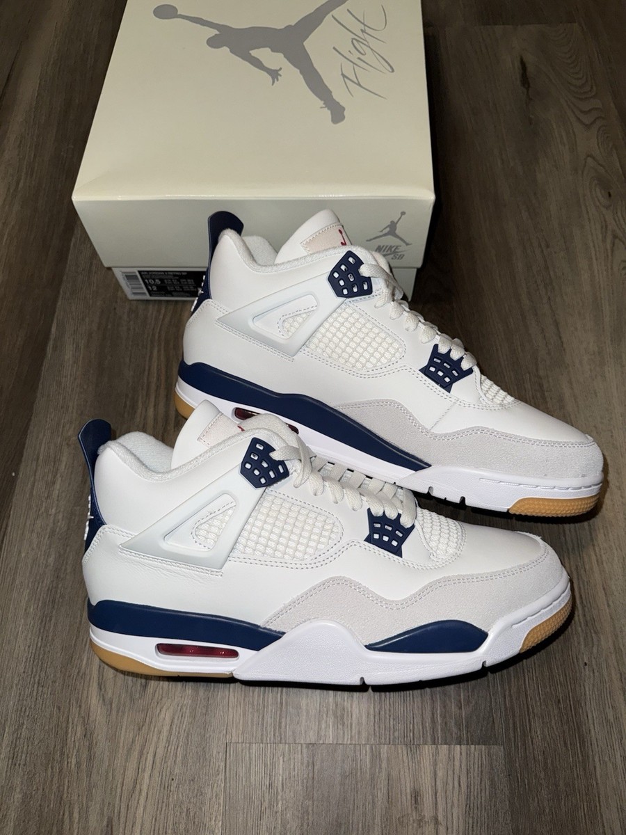 Nike SB x Air Jordan 4 Retro SP “Navy” - Men's Size 10.5 - Brand